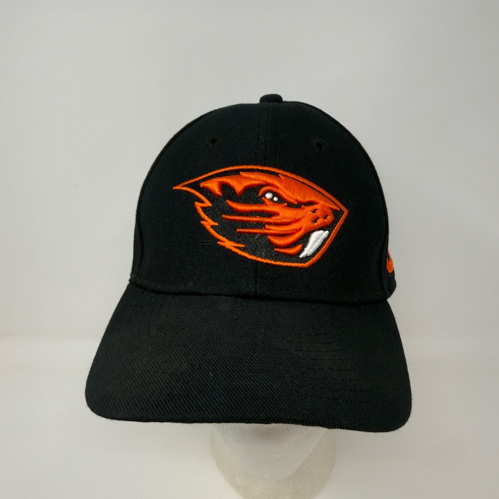 Nike Oregon State Beavers Legacy 91 Dri-FIT Hat Mens Black Orange Adjustable Cap